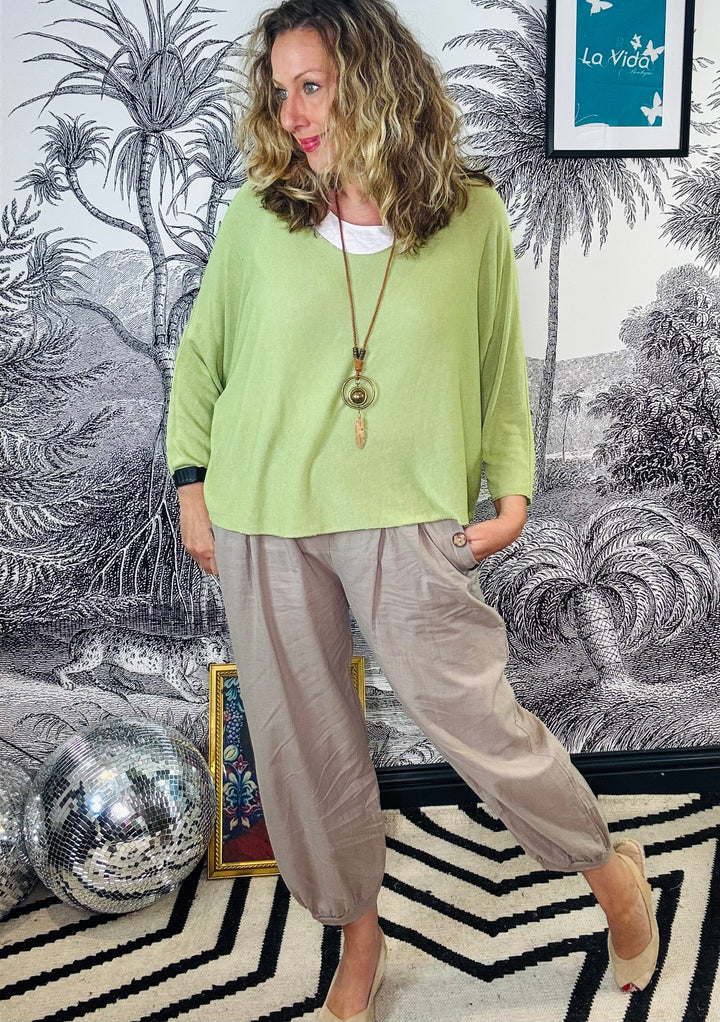 Lucy Summer Double Layer Top with Necklace