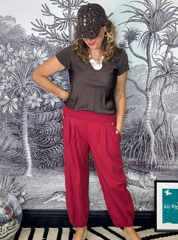 Donna Essential Summer Harem Trousers