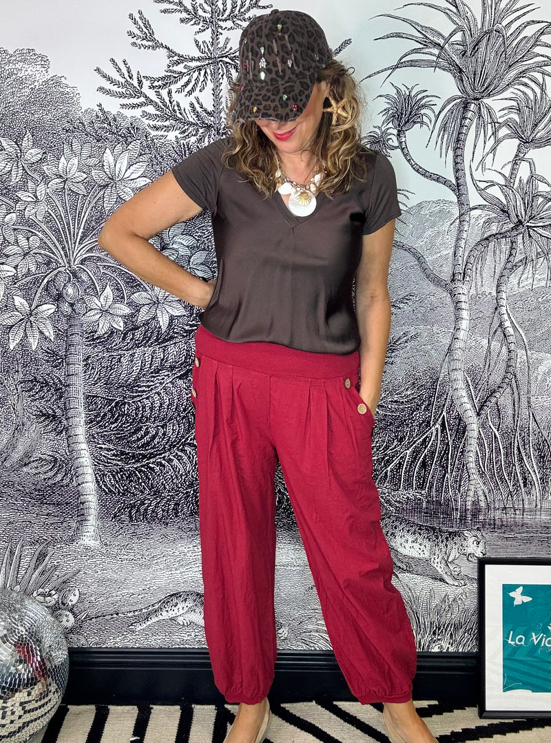 Donnas Essential Summer Harem Trousers
