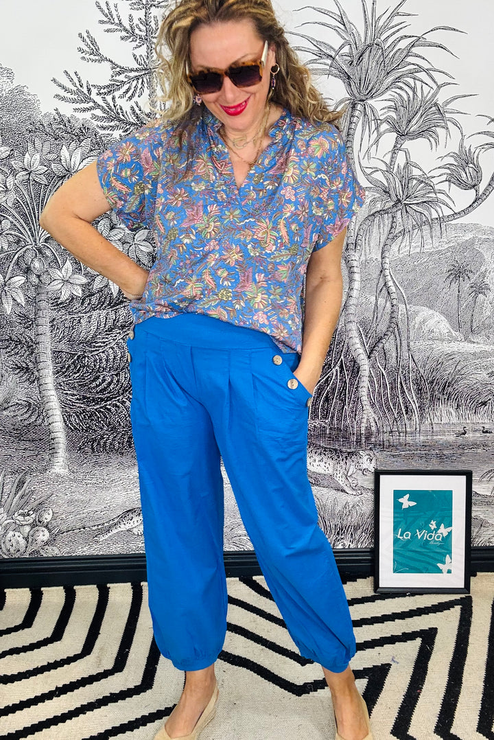 Luna Andrea Short Sleeve blouse