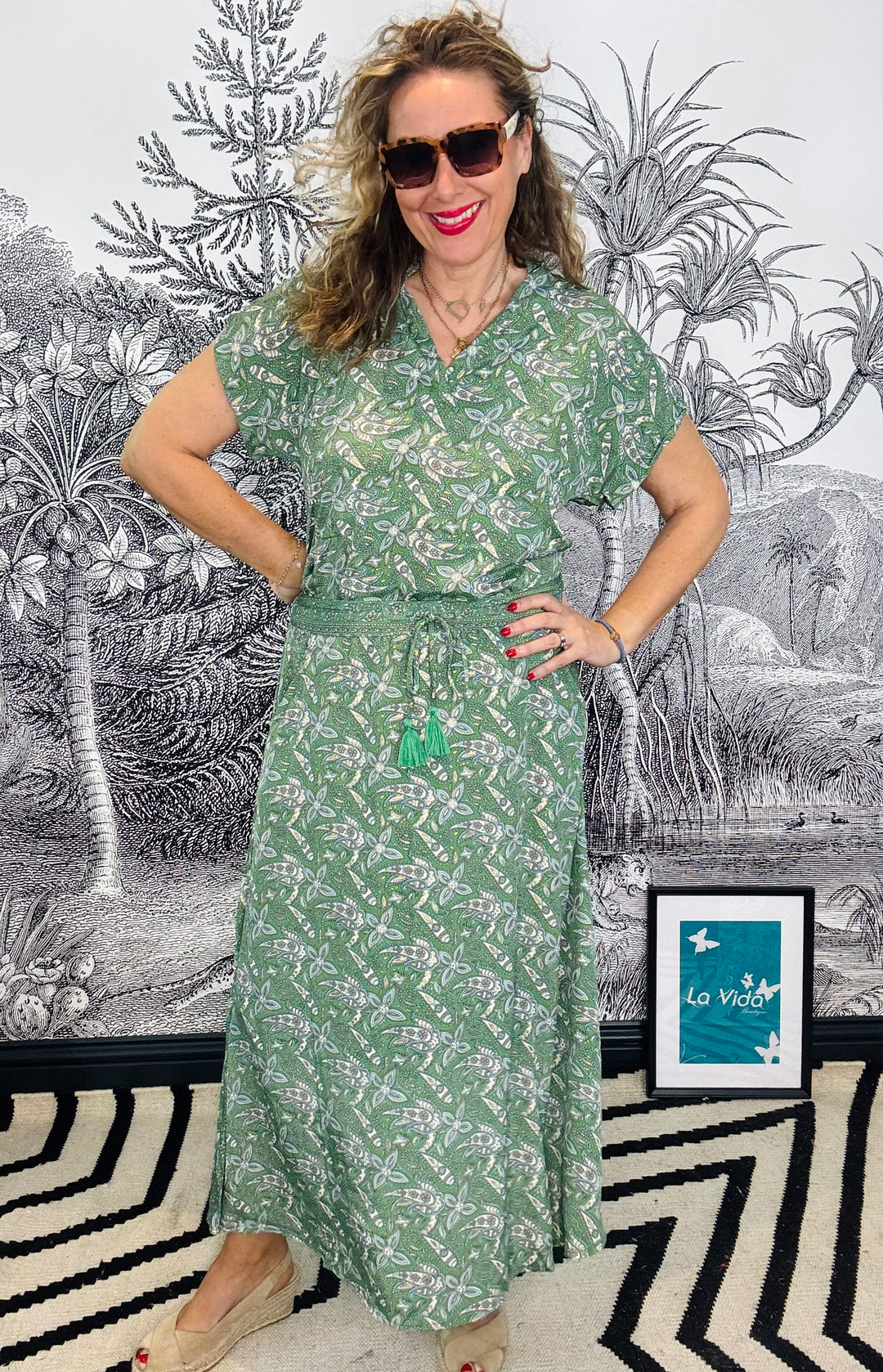 Luna Regular Skirt In Glory Green