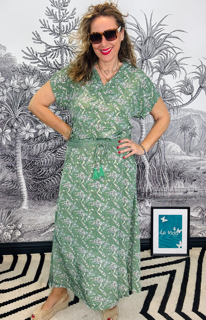 Luna Regular Skirt In Glory Green
