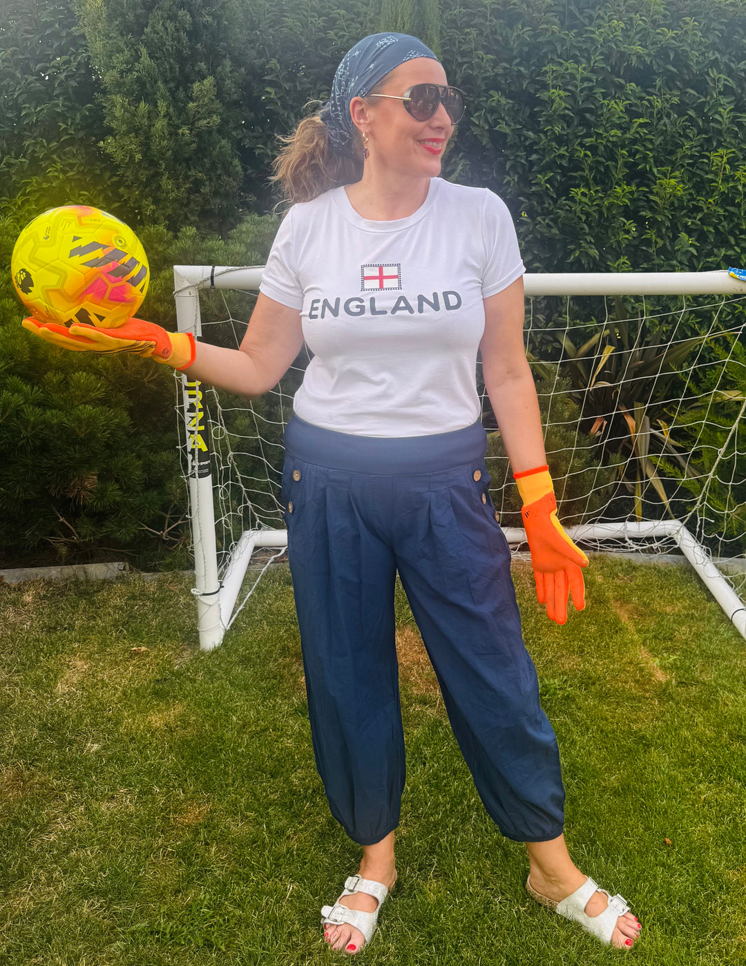 England Football T Shirt In Soft Viscose