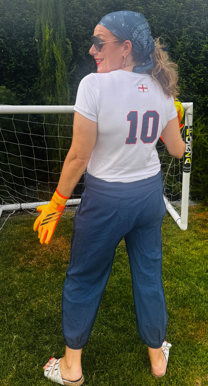England Football T Shirt In Soft Viscose