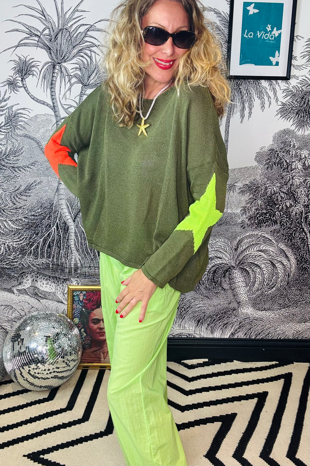 Estrella Star Back Jumper