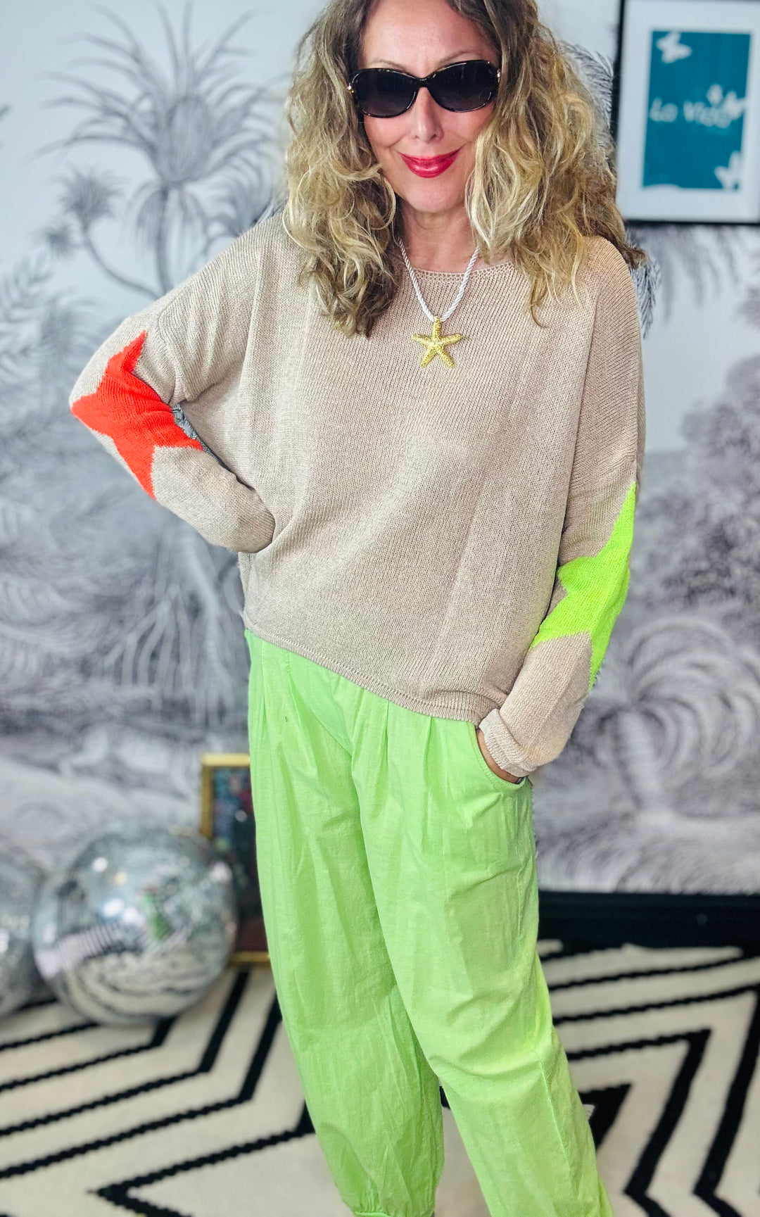 Estrella Star Back Jumper