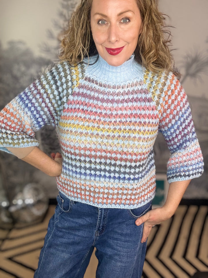 Multu Stripe Knit Jumper