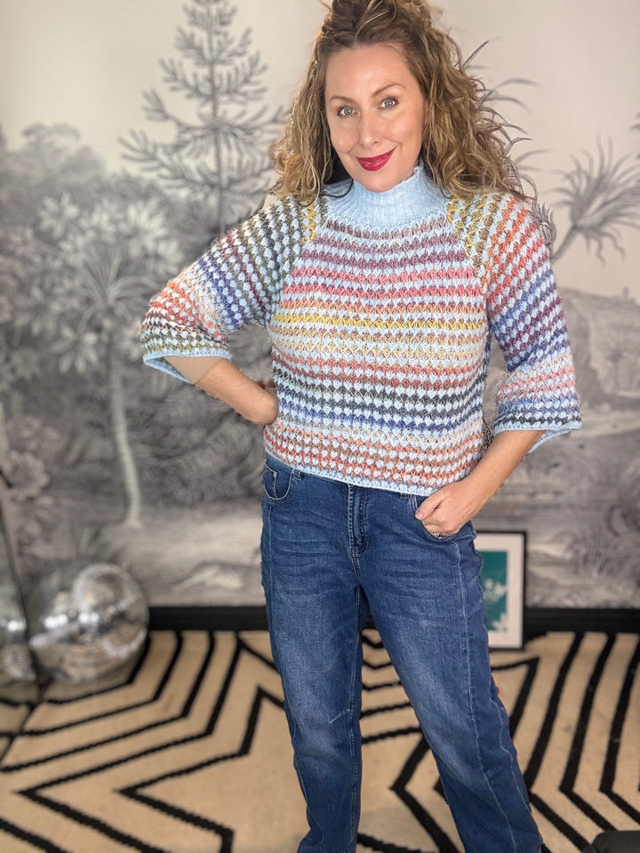 Multu Stripe Knit Jumper