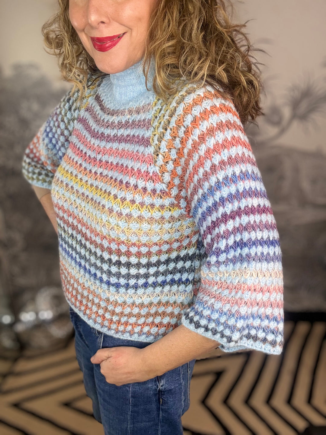 Multu Stripe Knit Jumper