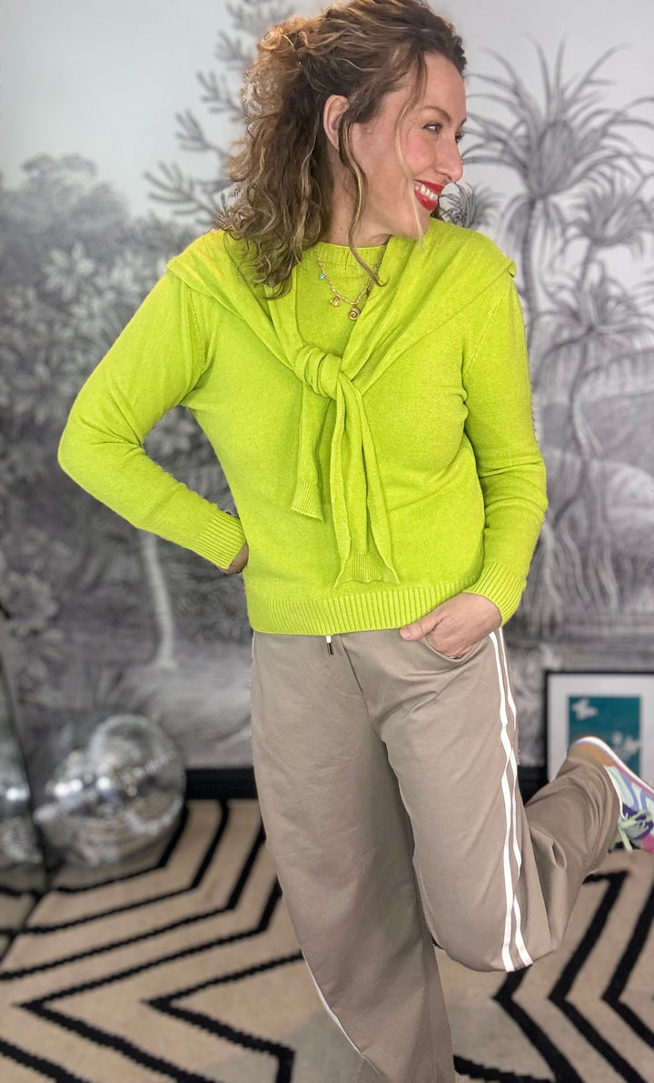 Wanda Faux Cape Layer Knit Jumper