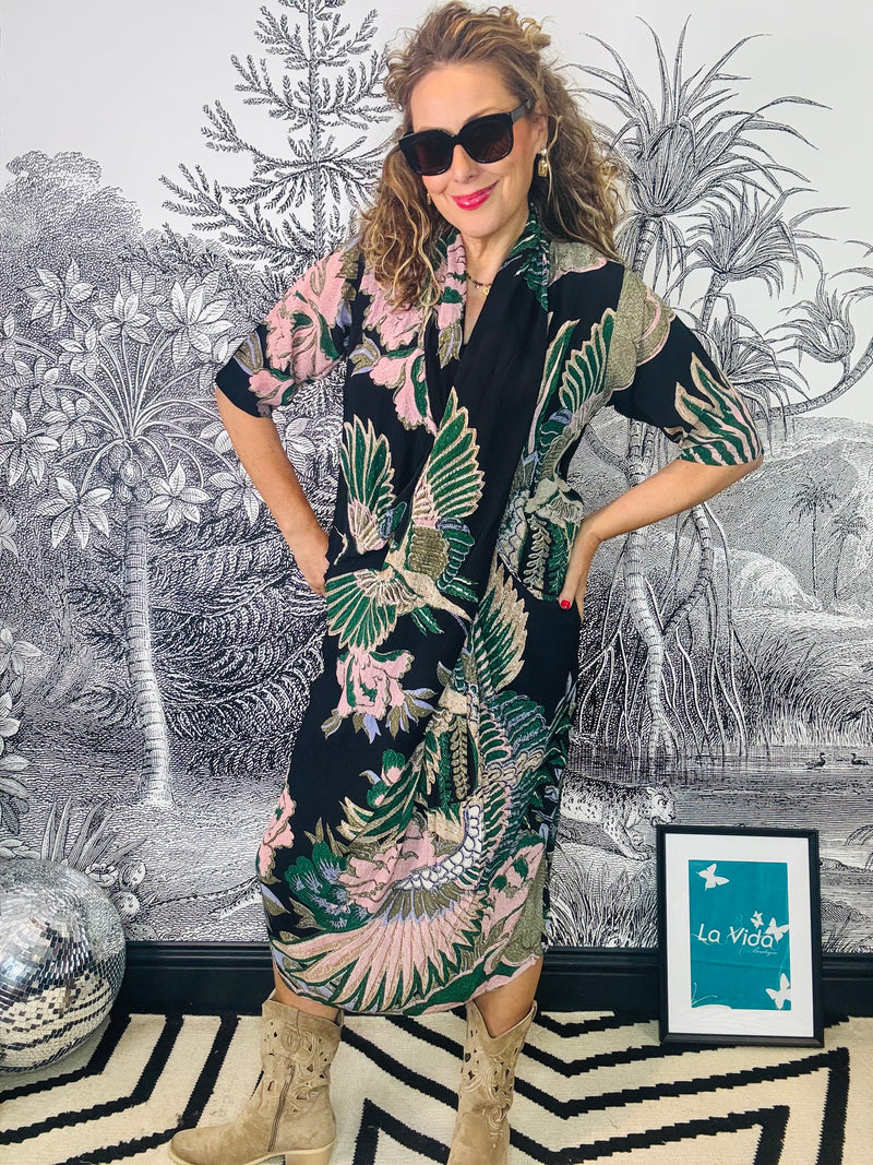 Crane Emerald Rachel Dress