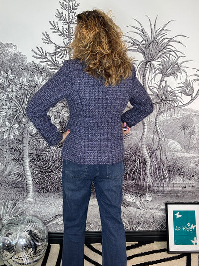 Delphine Sparkle Tweed Blazer