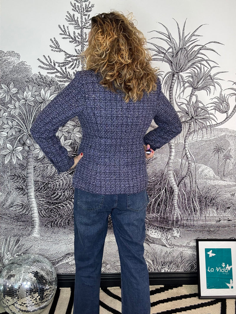Delphine Sparkle Tweed Blazer