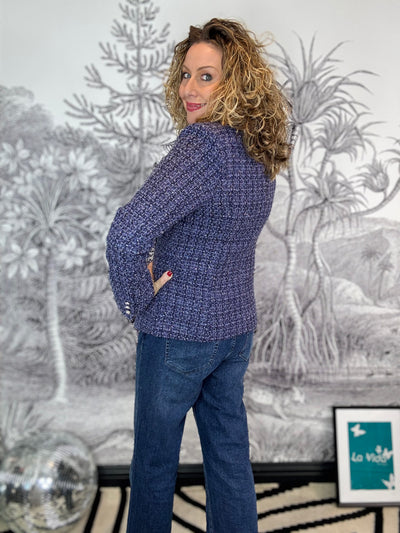 Delphine Sparkle Tweed Blazer