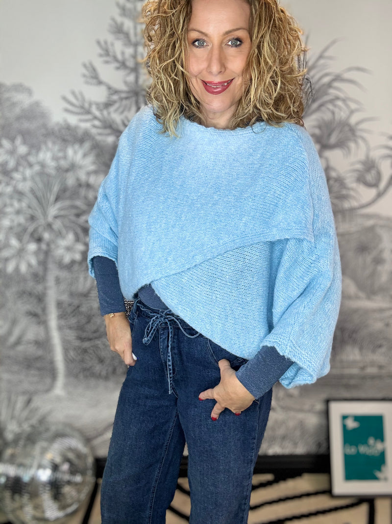 Mila Crossover Knitted Jumper