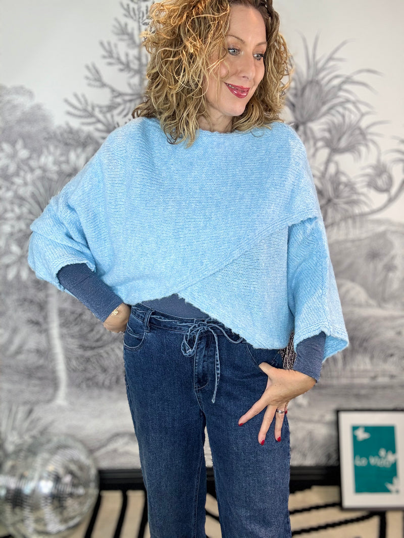 Mila Crossover Knitted Jumper