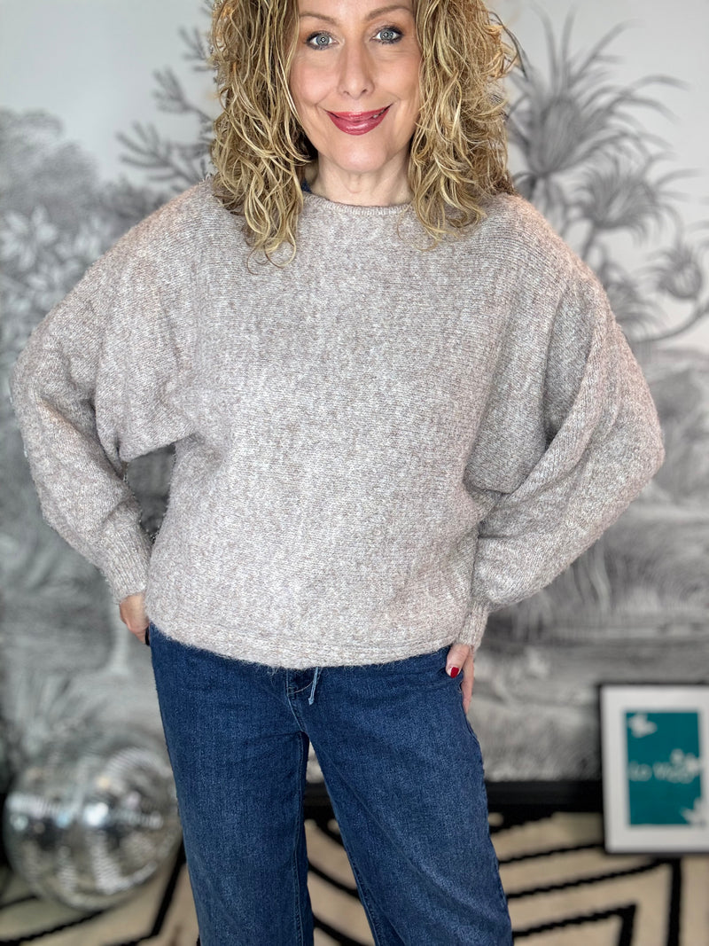 Clementine Soft Bow Back Jumper