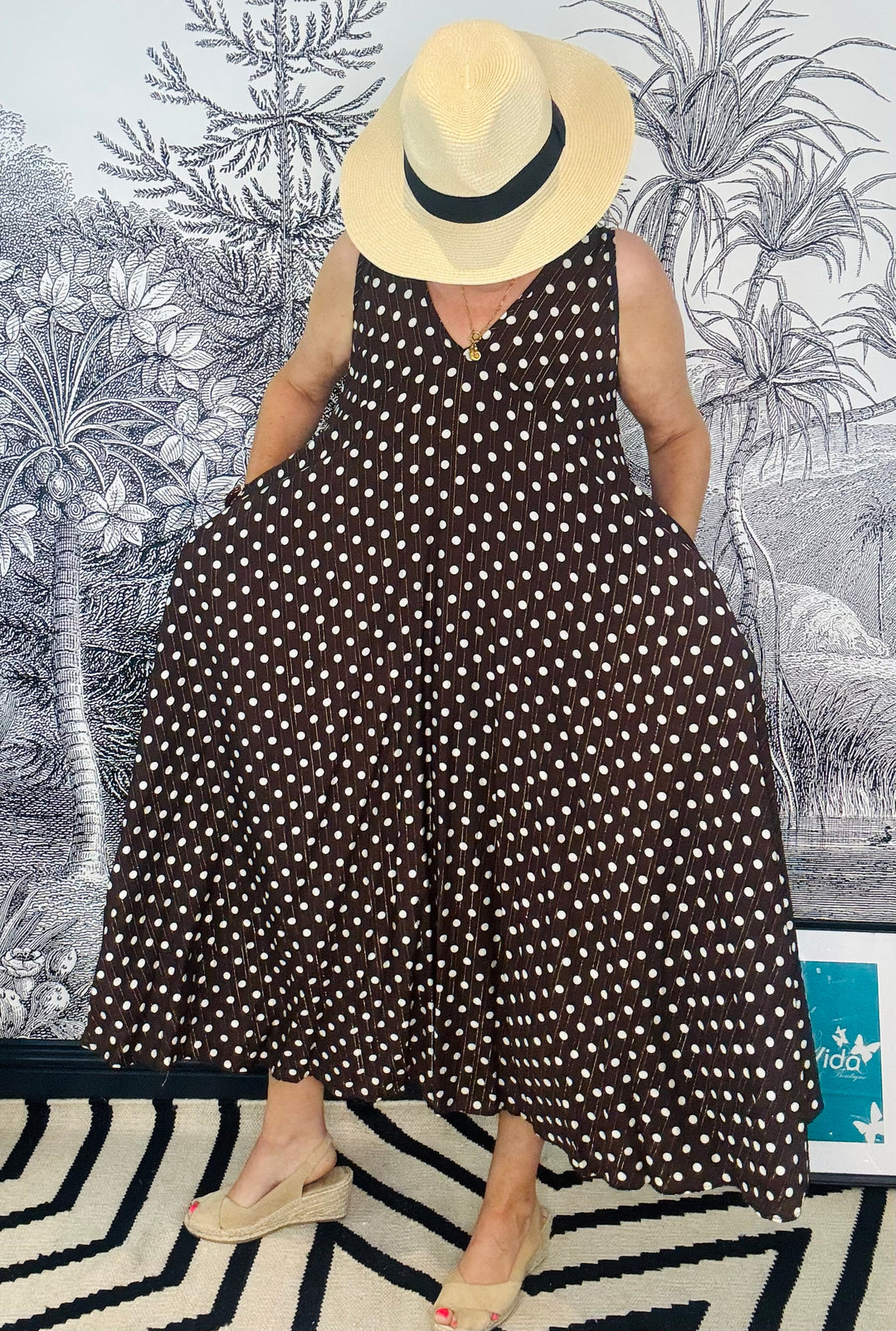 Penelope Polka Dot Dress