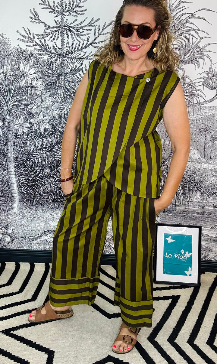 Suzie Stripe Waistcoat