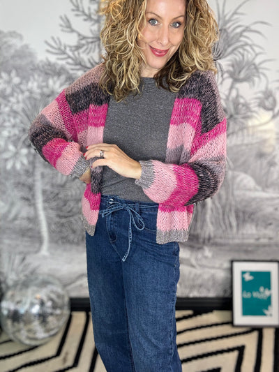 Filuca Striped Cardigan