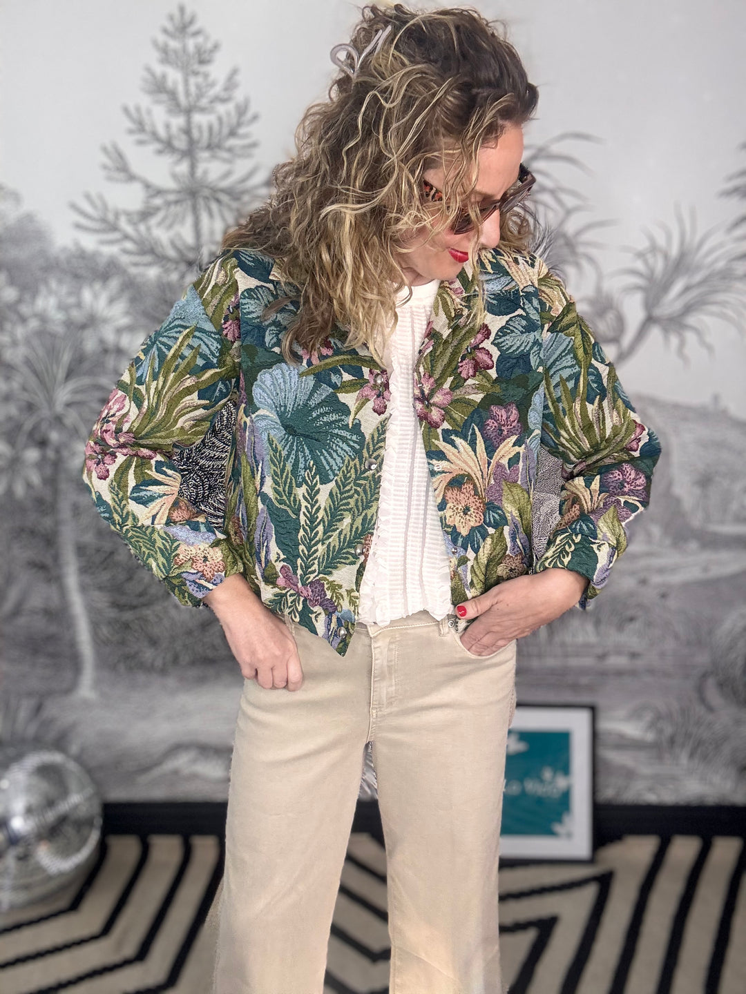 Jungle Bomber Jacket In Olive