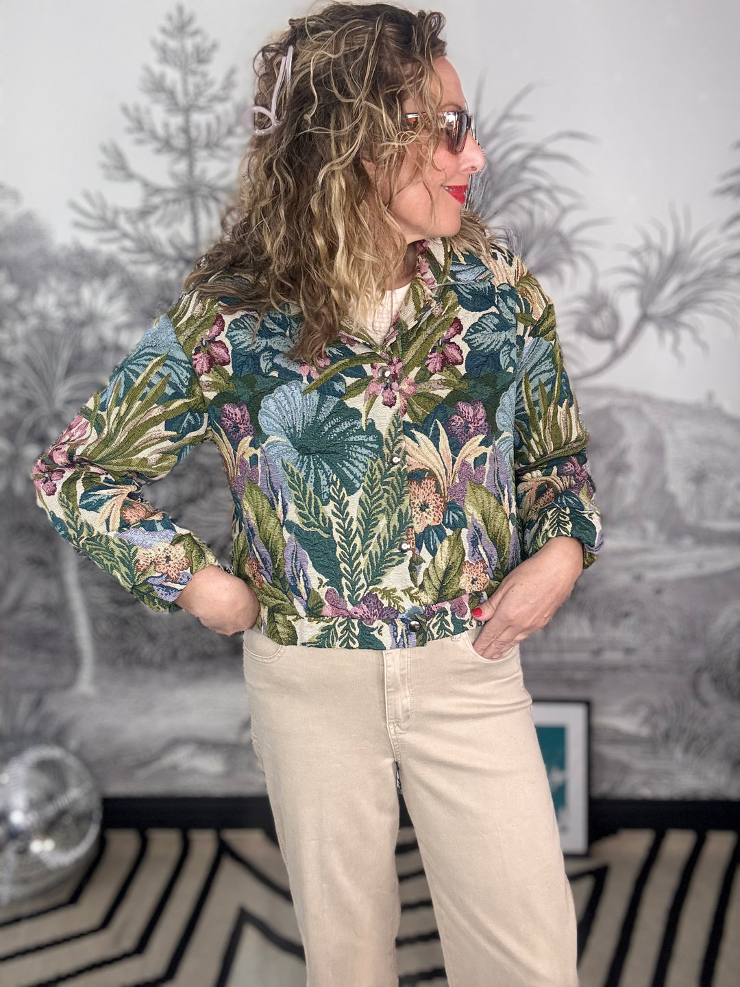 Jungle Bomber Jacket In Olive