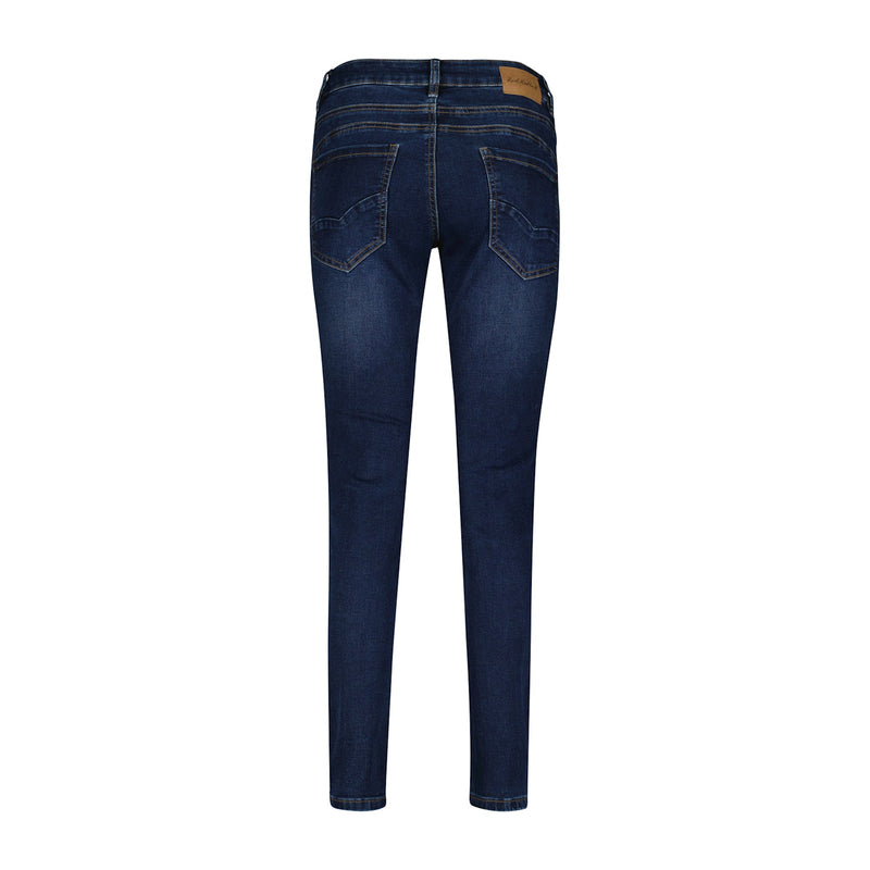 Sissy Slim Fit Jeans in Dark Blue with Rivets