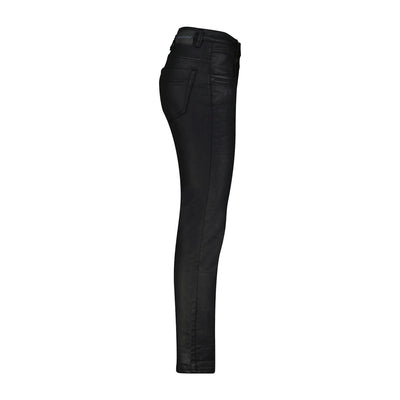 Molly Slim Fit Jeans in Black Coating