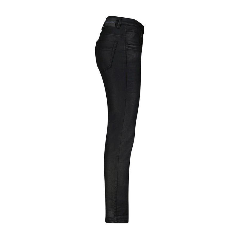Molly Slim Fit Jeans in Black Coating