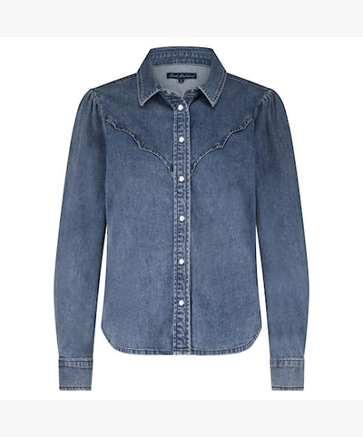 Victoria Western Denim Shirt