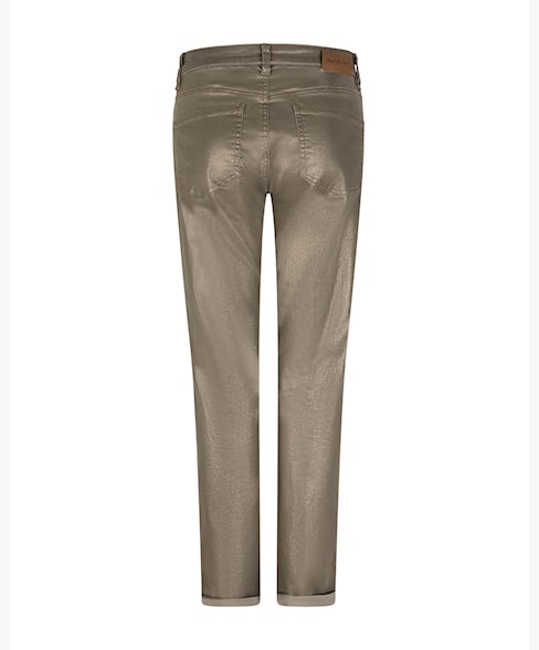 Camilla Metallic Sparkle Tapered Jeans
