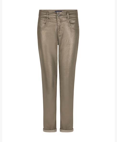 Camilla Metallic Sparkle Tapered Jeans