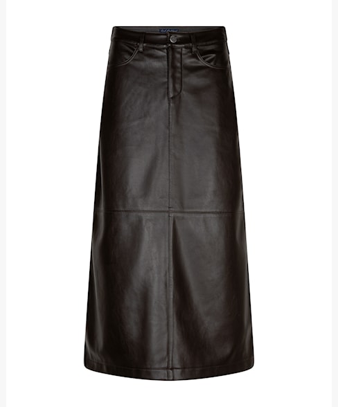 Alina faux Leather Skirt