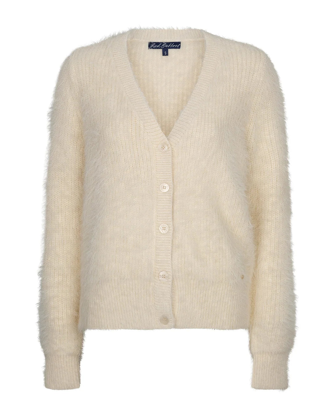 Cardigan fuzzy in Cream