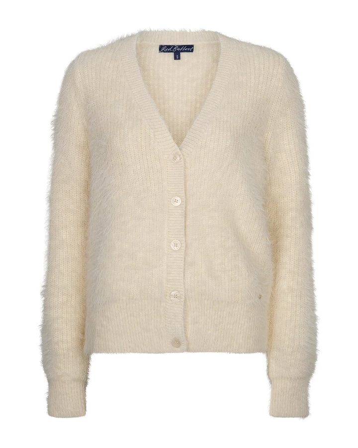 Cardigan fuzzy in Cream