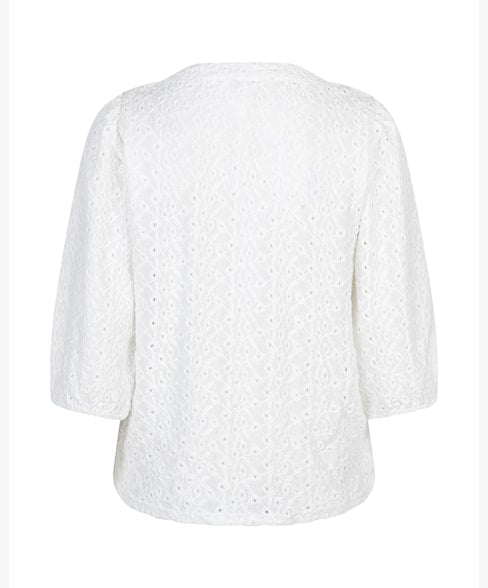 Adjour Broderie Anglaise Blouse