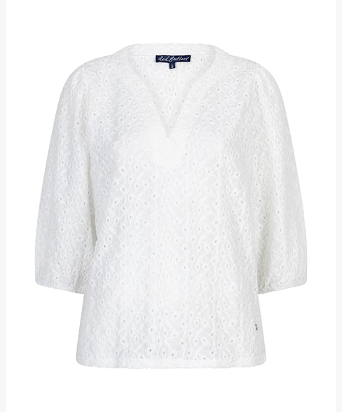 Adjour Broderie Anglaise Blouse