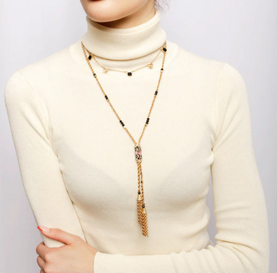 Deco Bliss Gold Layered Necklace