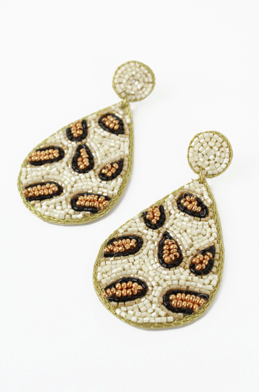 Statement Leopard Earrings