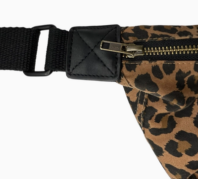 Large Leopard Sling Bag