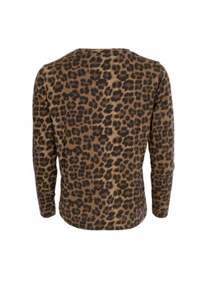 Zelda Long Sleeve Leopard Top