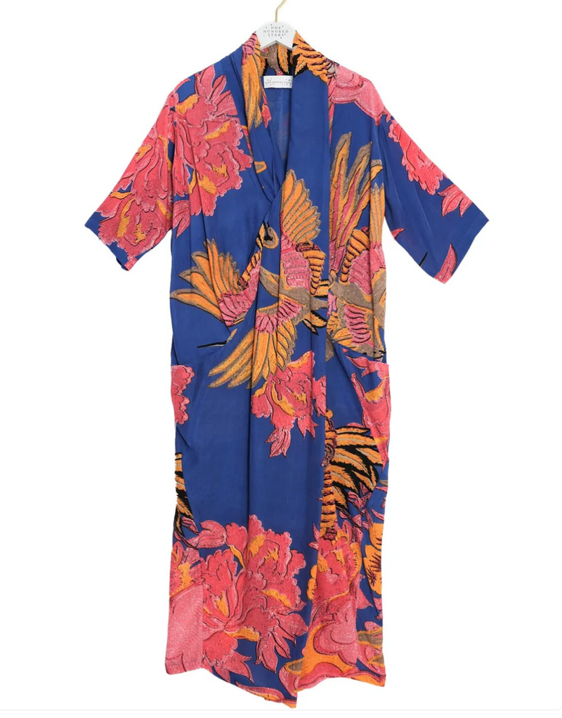 Crane Cobalt Rachel Dress