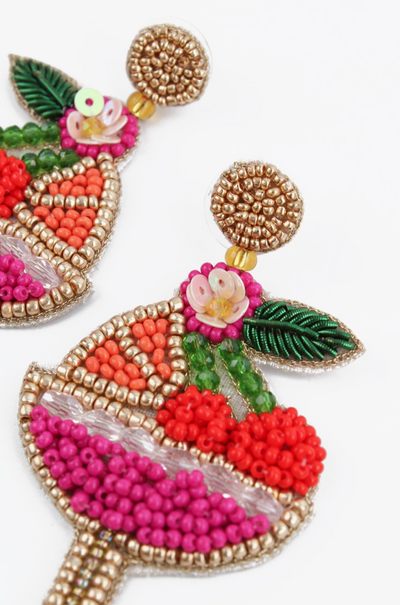 Fruity Cocktail Earrings