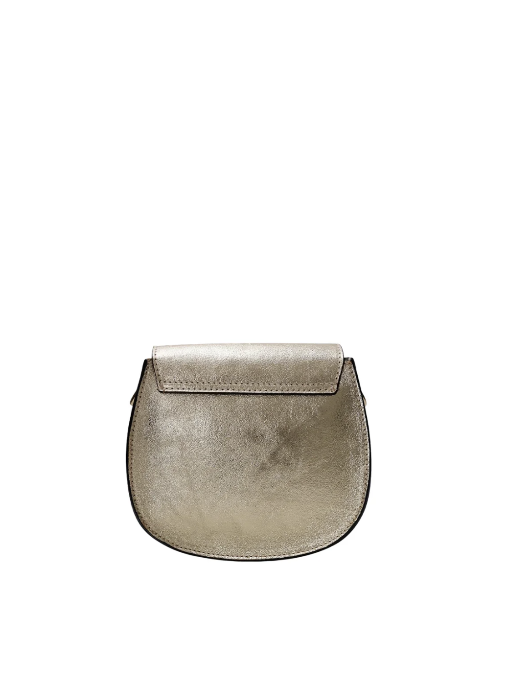 Olivia Leather Crossbody Saddle Bag