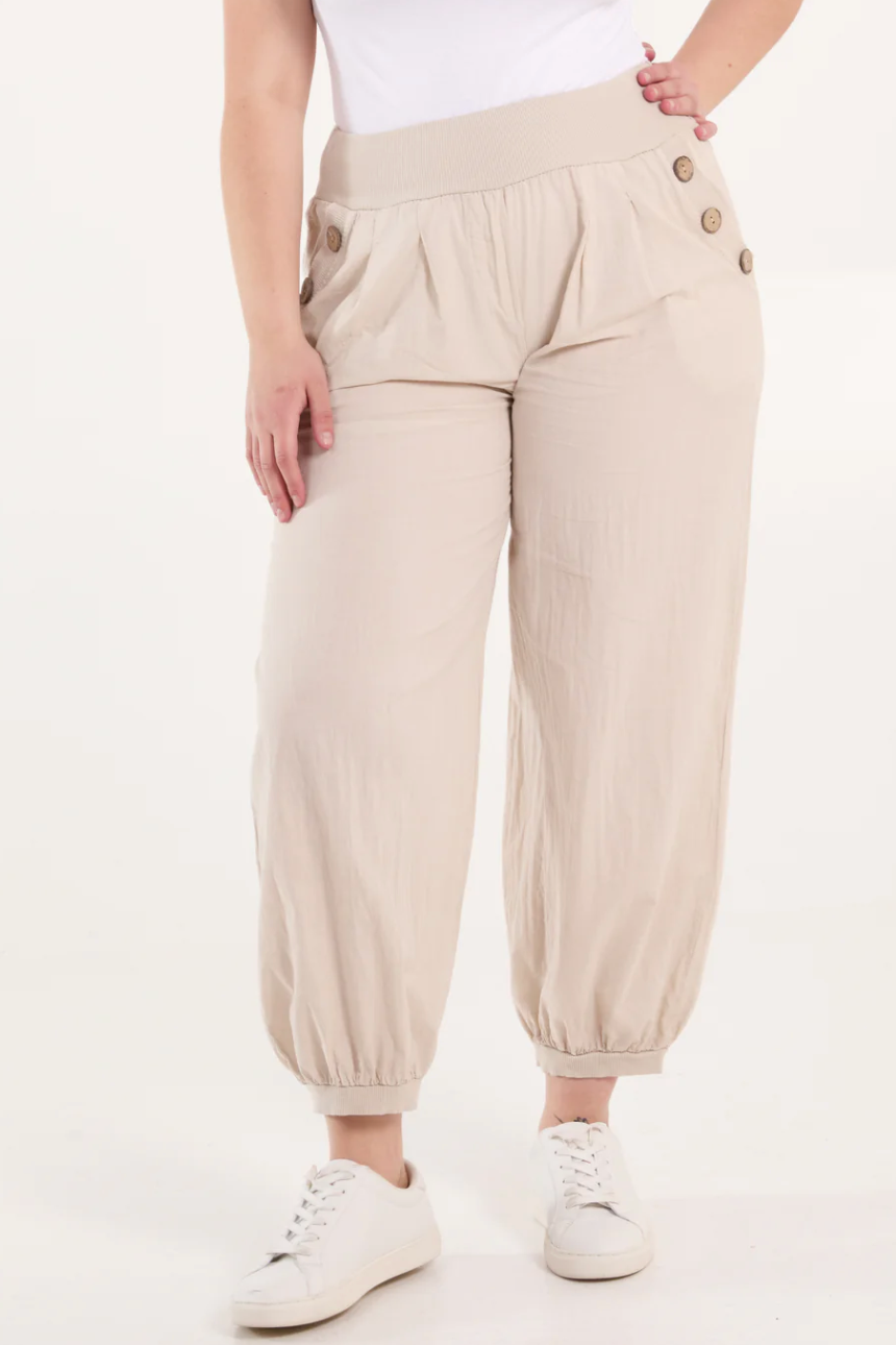 Donna Essential Summer Harem Trousers