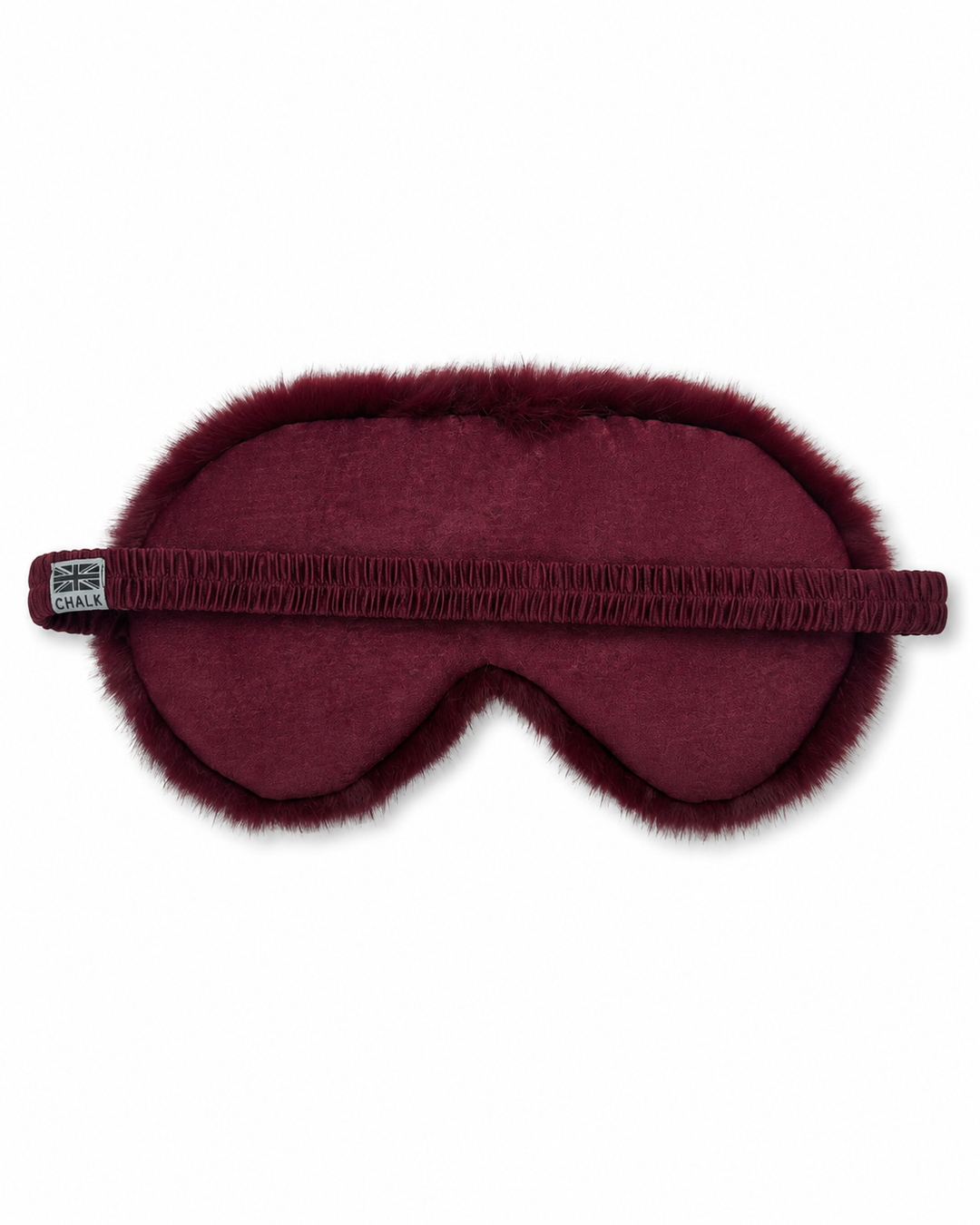 Joe Eye Mask | Faux Fur | Merlot