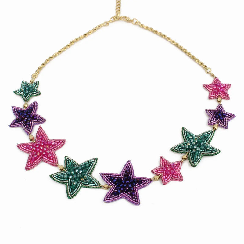 Rainbow Star Necklace