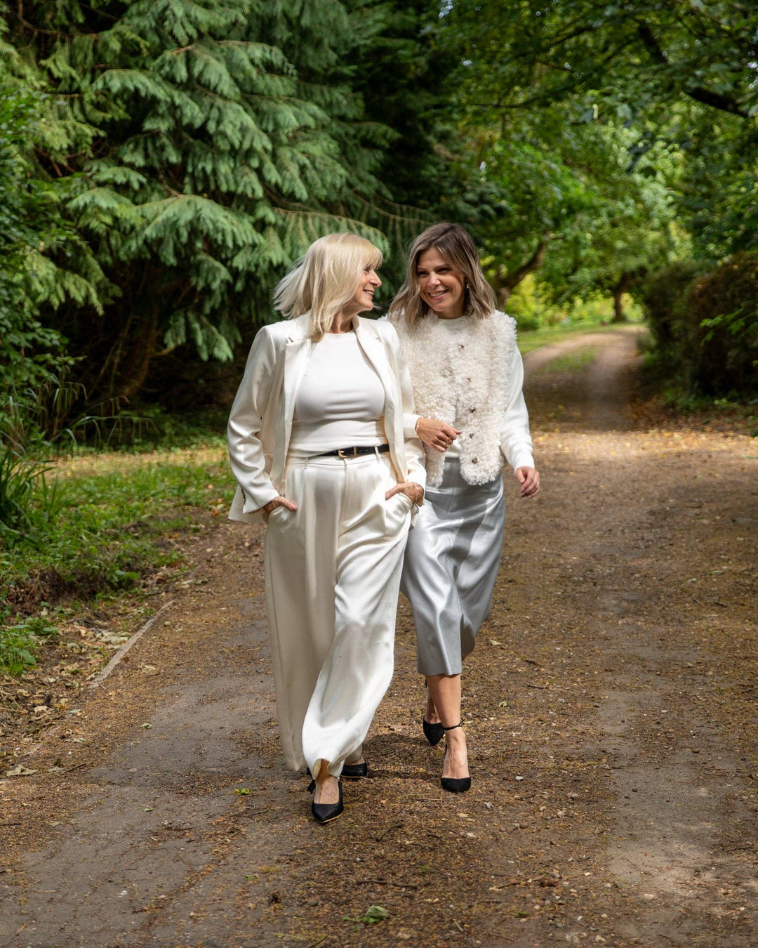 Jasmine Trouser | Ivory: M/L