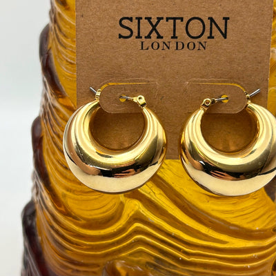 Retro Hoop Earrings