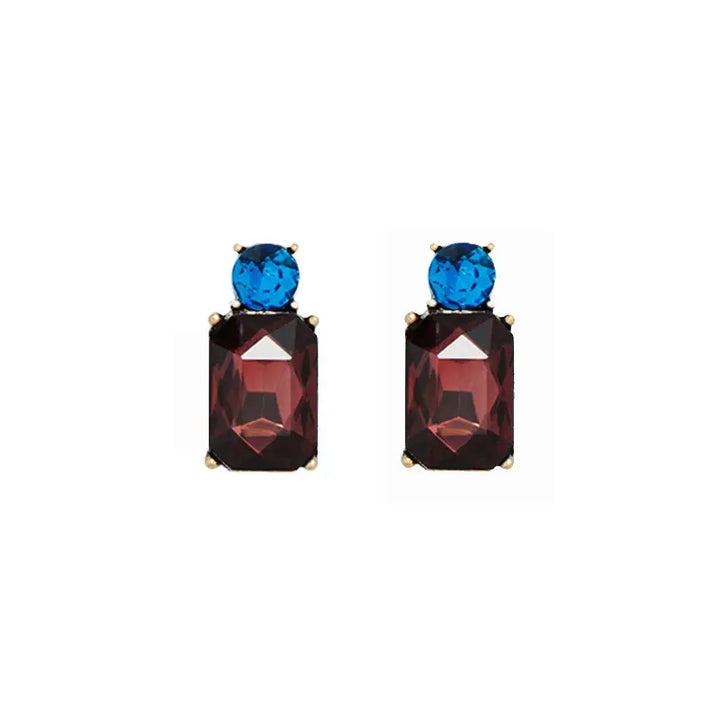 Mini Gem Stud Earrings